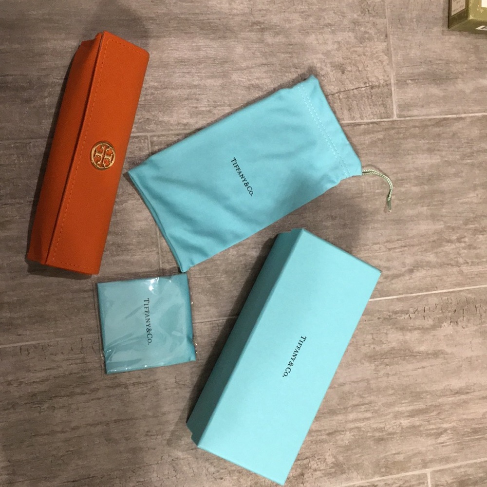 Tiffany and Tory Burch eyeglass accessories
